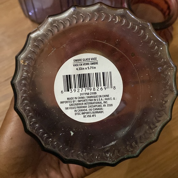 🔥NEW ITEM 🔥 Ombré glass vase - Picture 4 of 4